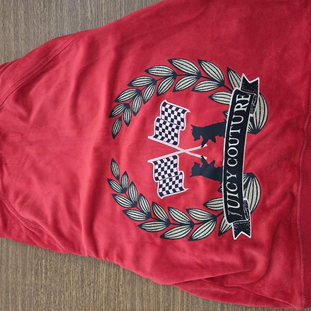 Juicy couture red medium sweater